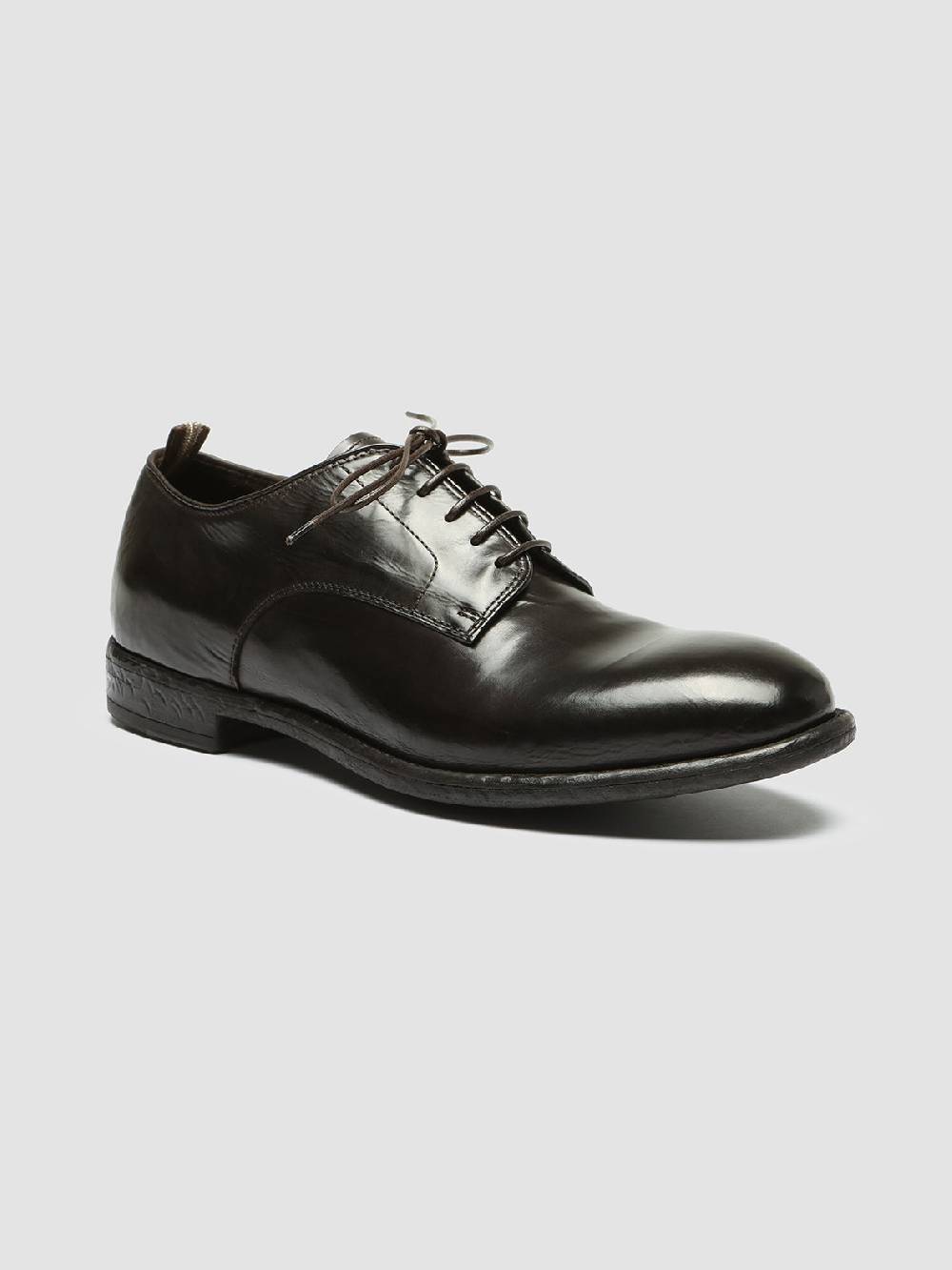 Officine Creative EMORY 022 Derby in Pelle Marrone Prezzo Ridotto