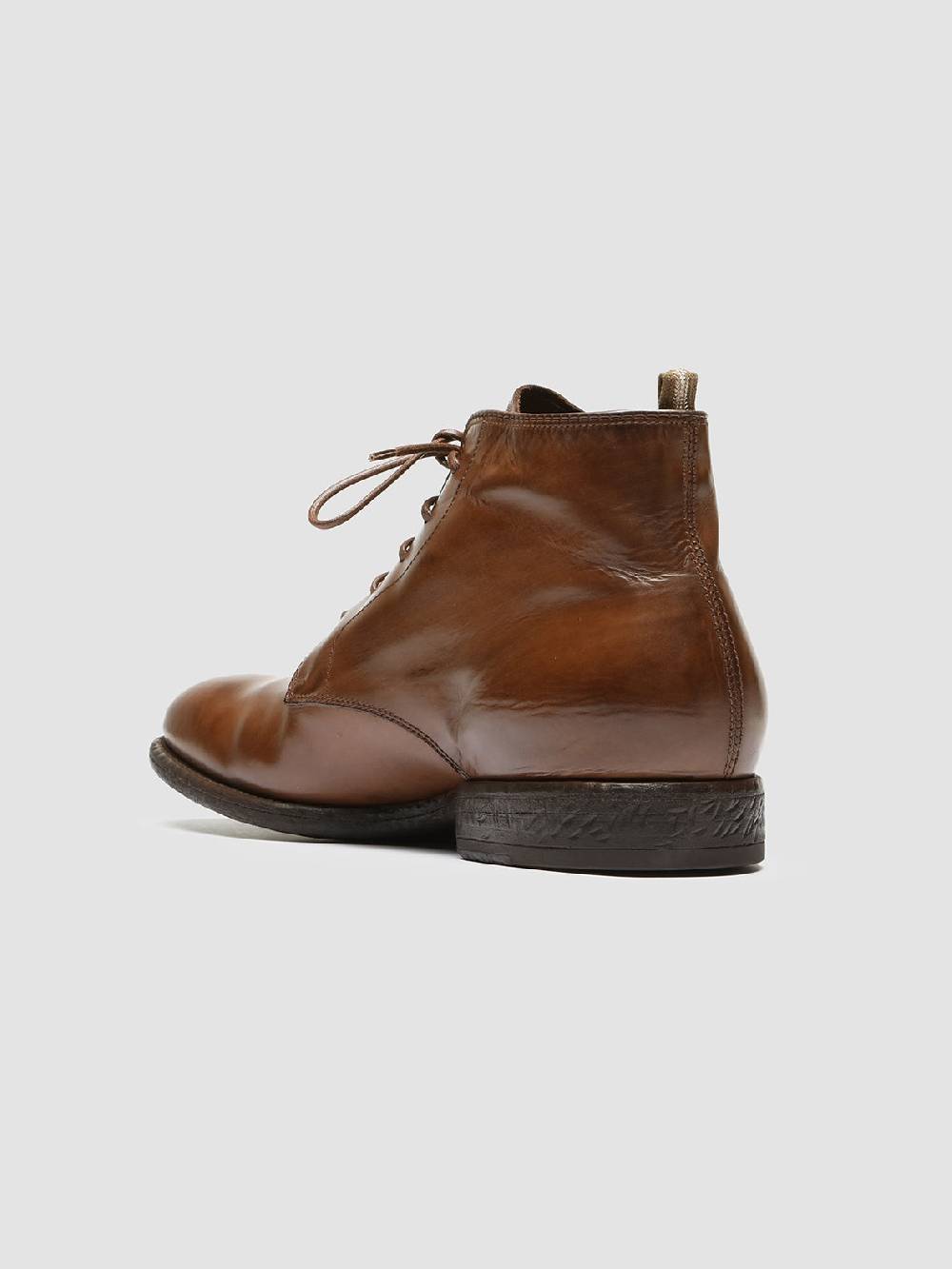 Officine Creative EMORY 023 Stivaletti in Pelle Marrone Promozione