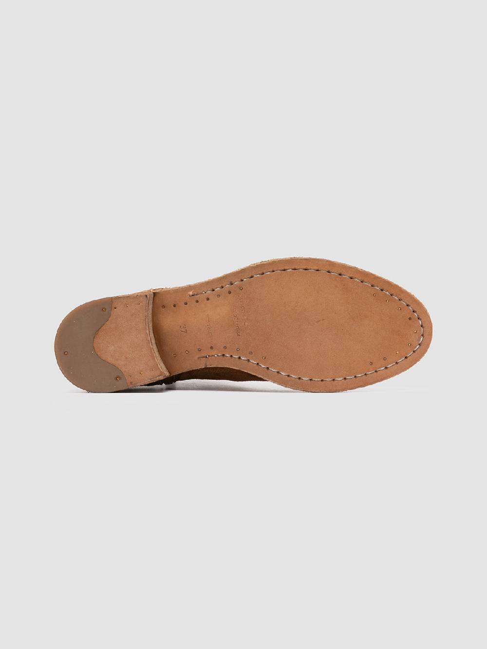 Officine Creative LISON 051 Stivaletti in Pelle Scamosciata Marrone Soddisfazione Garantita
