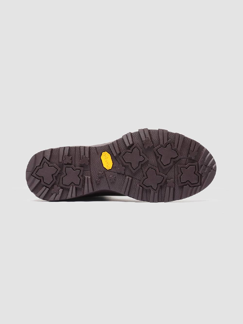 Officine Creative PALLET 107 Stivaletti Chelsea in Pelle Bordeaux Negozi Online