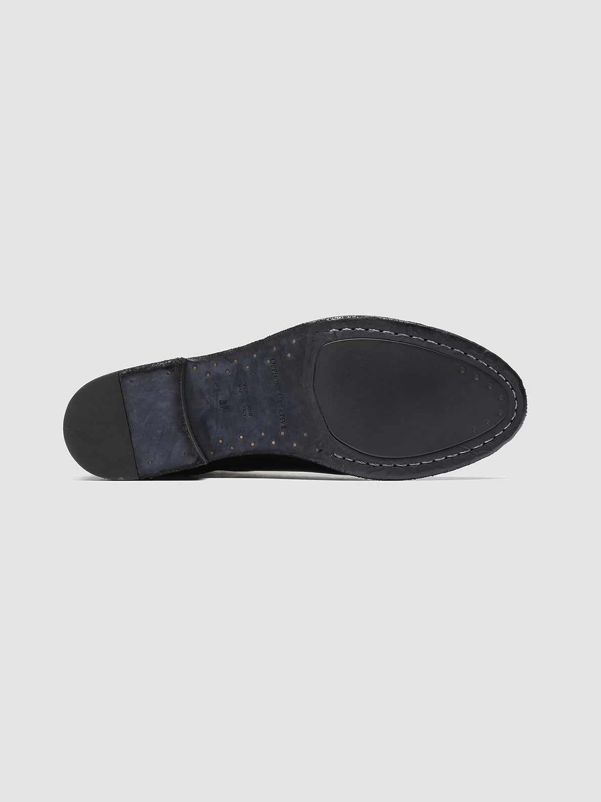 Officine Creative SELINE 002 Stivaletti Chelsea in Pelle Nera In Vendita