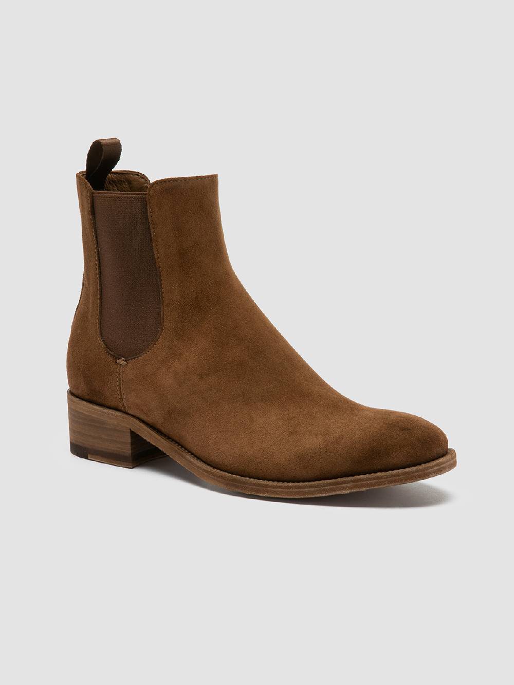 Officine Creative SELINE 029 Stivaletti Chelsea in pelle scamosciata Marrone Shopping Online