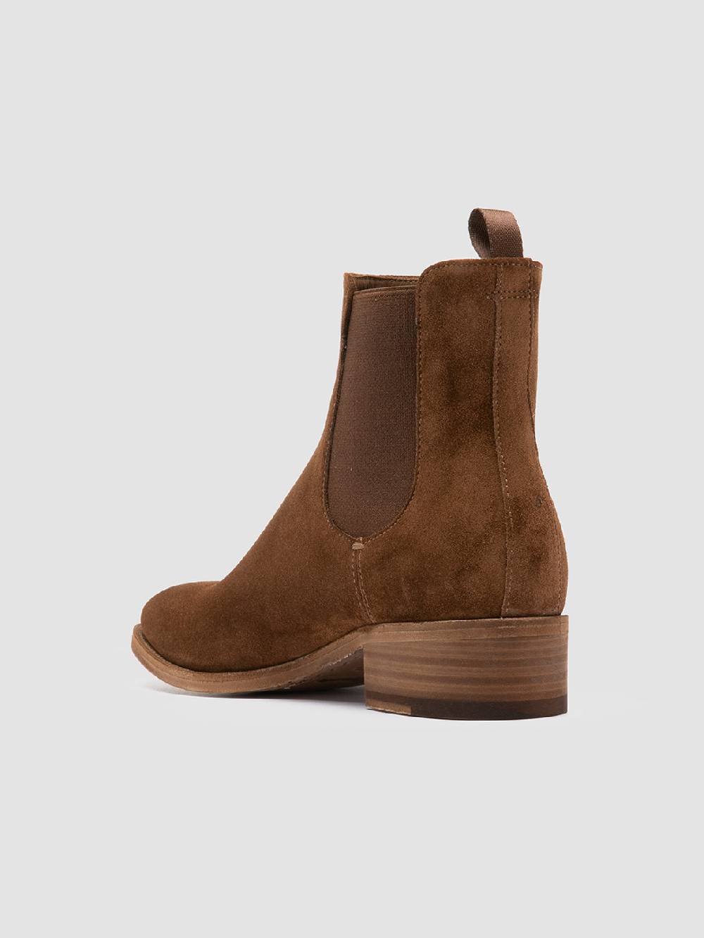 Officine Creative SELINE 029 Stivaletti Chelsea in pelle scamosciata Marrone Shopping Online