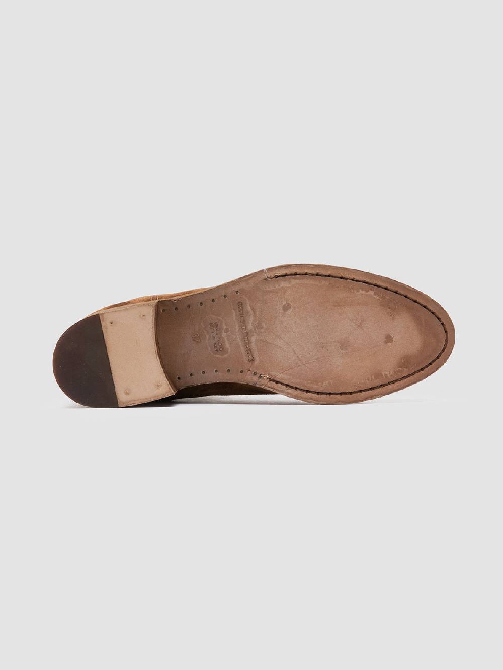 Officine Creative SELINE 029 Stivaletti Chelsea in pelle scamosciata Marrone Shopping Online