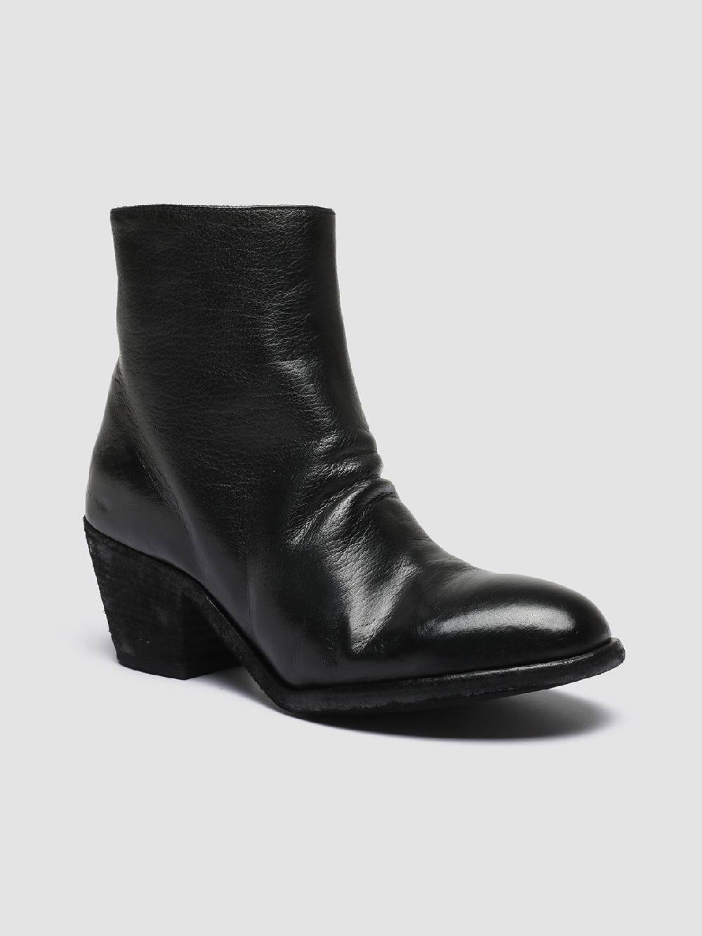 Officine Creative SHERRY 003 Stivaletti in Pelle Nera Prezzo Ridotto