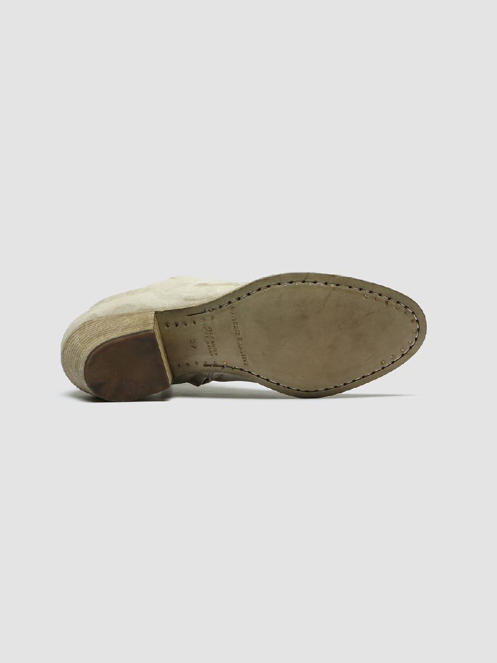 Officine Creative SHIRLEE 002 Stivaletti in Pelle Scamosciata Verde Presa