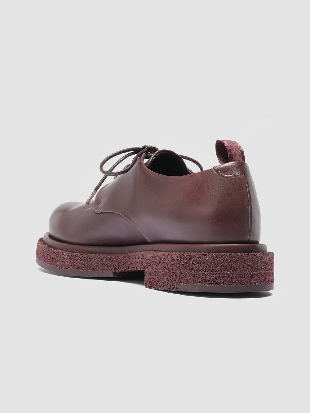 Officine Creative TONAL 100 Derby in Pelle Bordeaux Economico