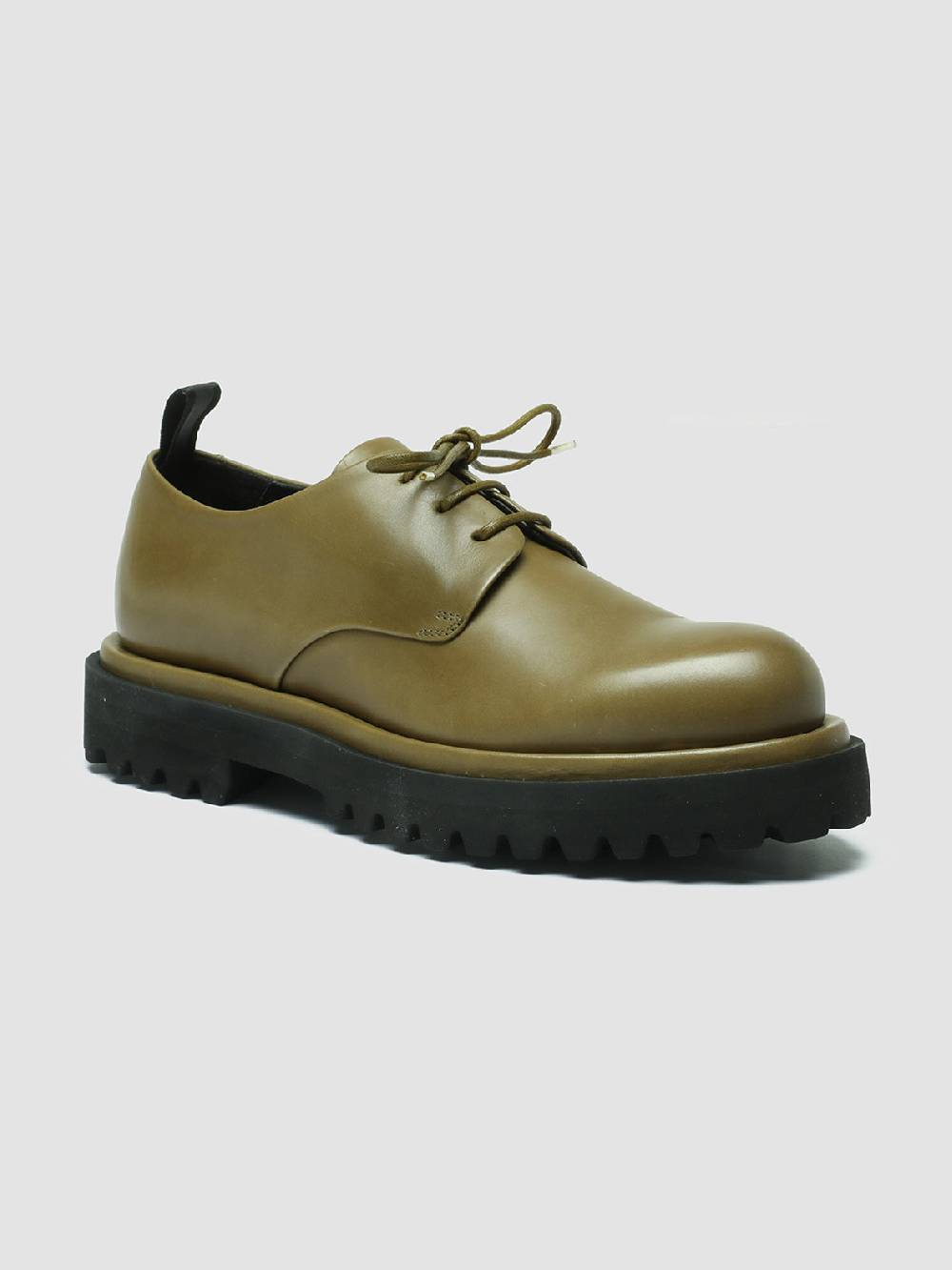 Officine Creative TONAL 100 Derby in Pelle Verde Online