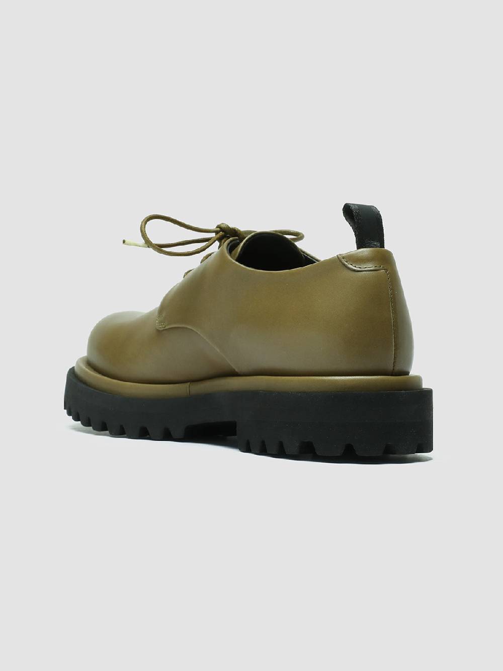 Officine Creative TONAL 100 Derby in Pelle Verde Online