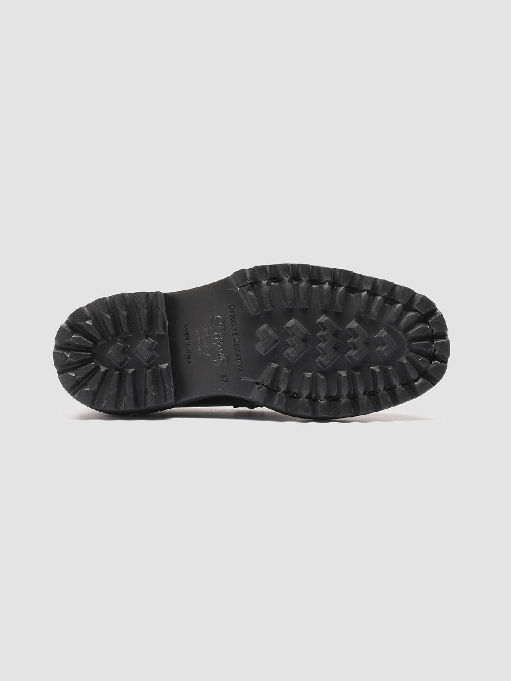 Officine Creative PROVENCE 023 Mocassini in Pelle Nera Hotsell