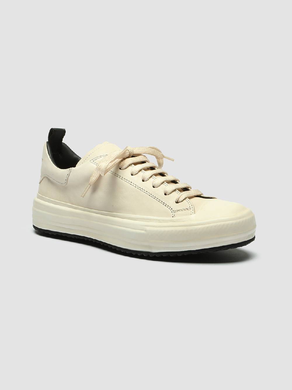 Officine Creative MES 105 Sneaker in Pelle Avorio Vendita Calda