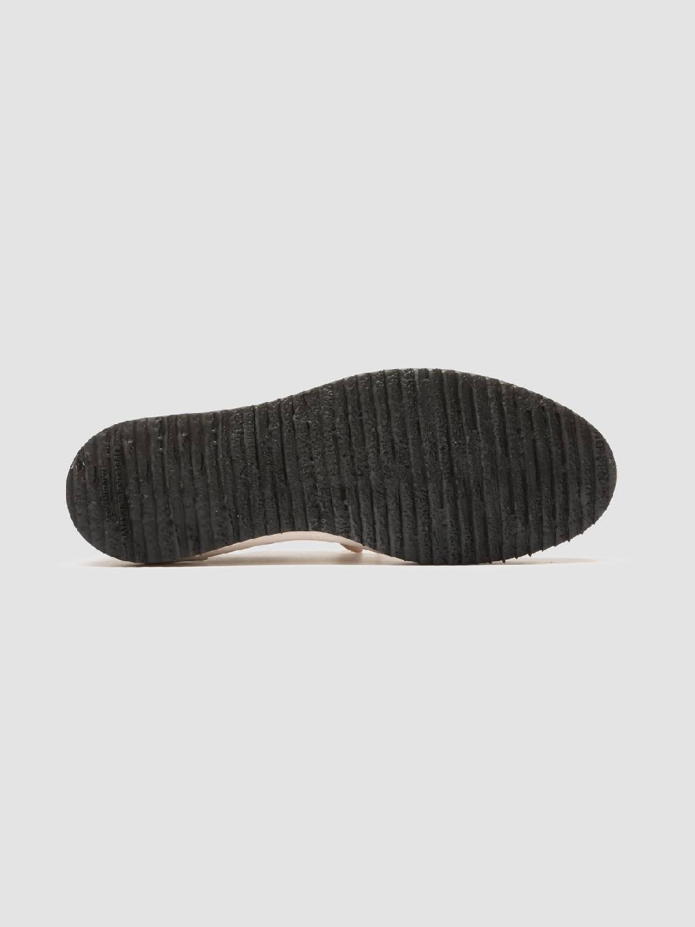 Officine Creative MES 105 Sneaker in Pelle Avorio Vendita Calda