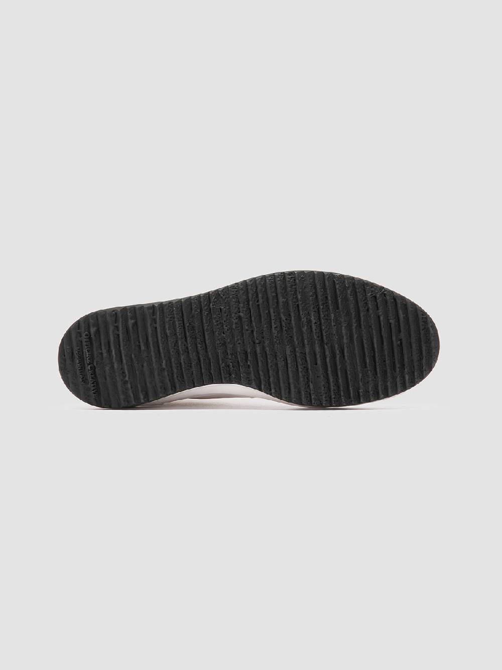 Officine Creative MES 109 Sneaker Alte in Pelle Avorio Saldi Di Fabbrica