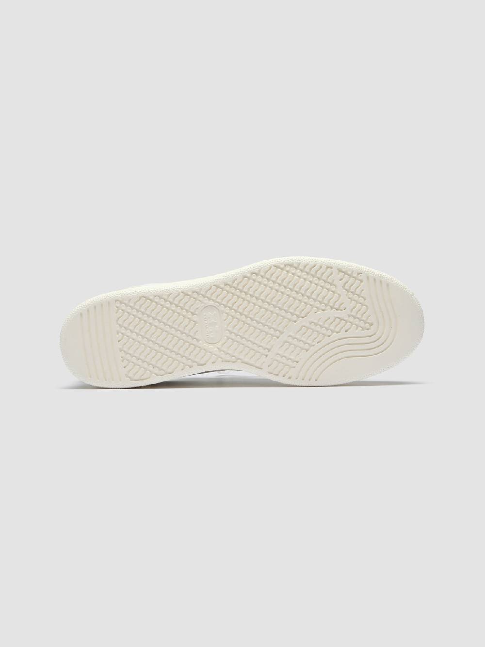 Officine Creative MOWER 110 Sneakers in Pelle e Camoscio Bianco Vendite Flash