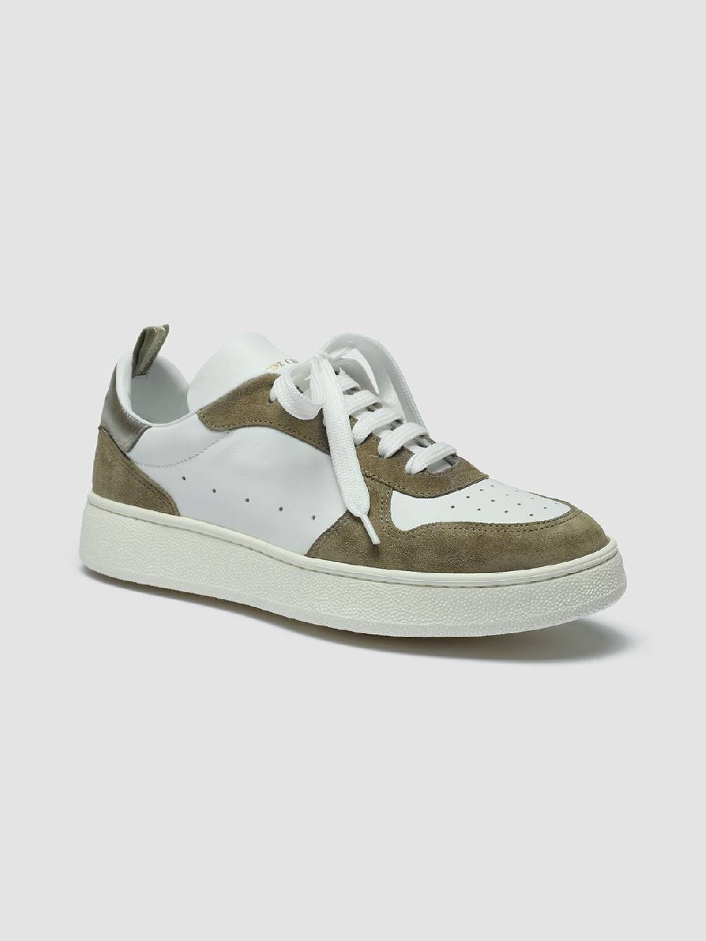 Officine Creative MOWER 110 Sneakers in Pelle Bianca Nuova
