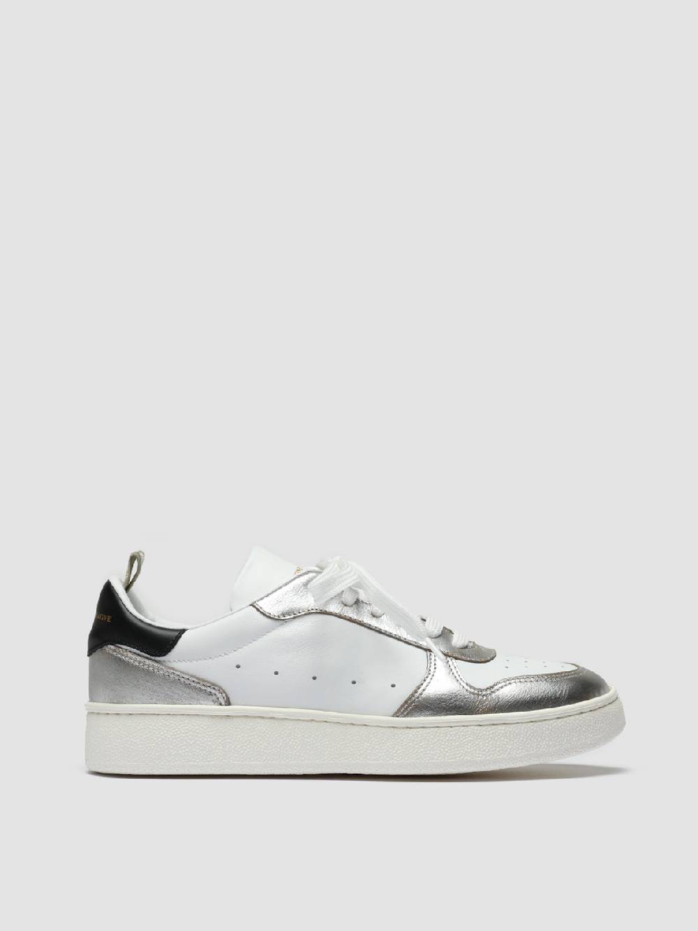 Officine Creative MOWER 110 Sneakers in Pelle Bianca