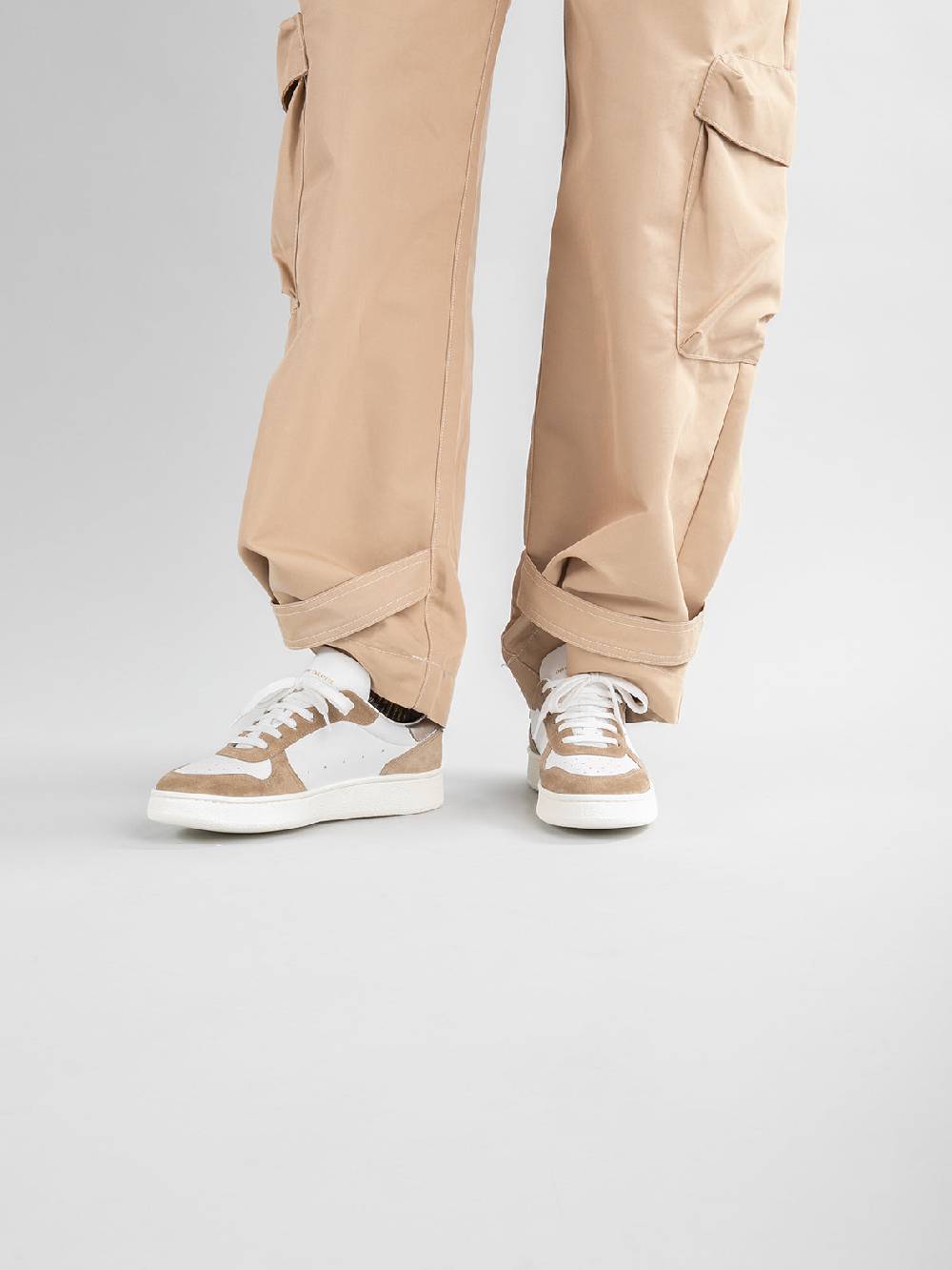 Officine Creative MOWER 110 Sneakers in Pelle Bianca Moda