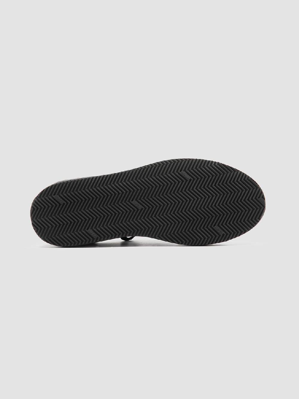Officine Creative PRIMARY 101 Sneakers in Pelle Nera Italia