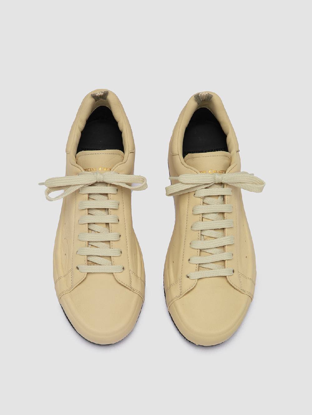Officine Creative PRIMARY 101 Sneakers in Pelle Avorio 2025