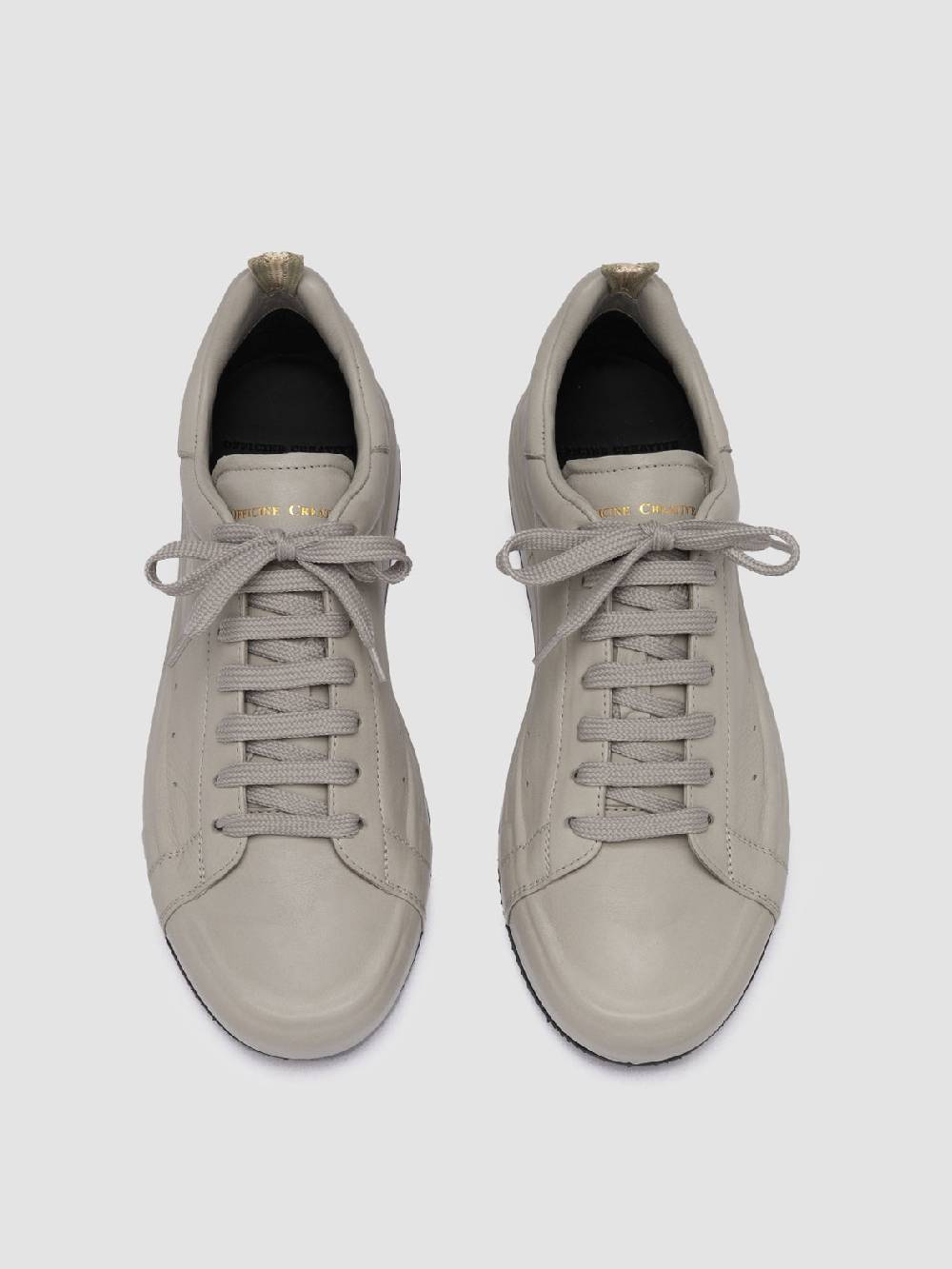 Officine Creative PRIMARY 101 Sneakers in Pelle Tortora Offerta San Valentino