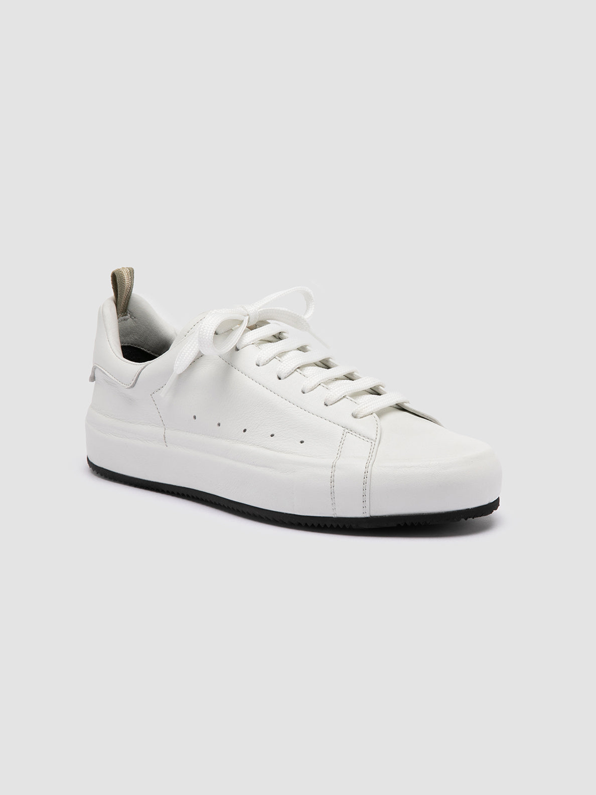 Officine Creative PRIMARY 101 Sneakers in Pelle Bianca Smaltimento dello stoccaggio