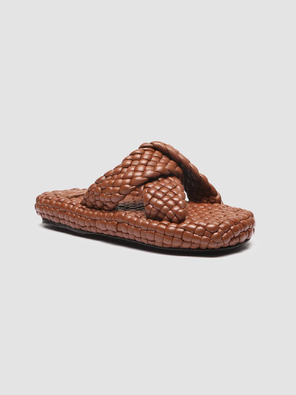 Officine Creative WILLOW 001 Sandali in Pelle Marrone Vendita calda