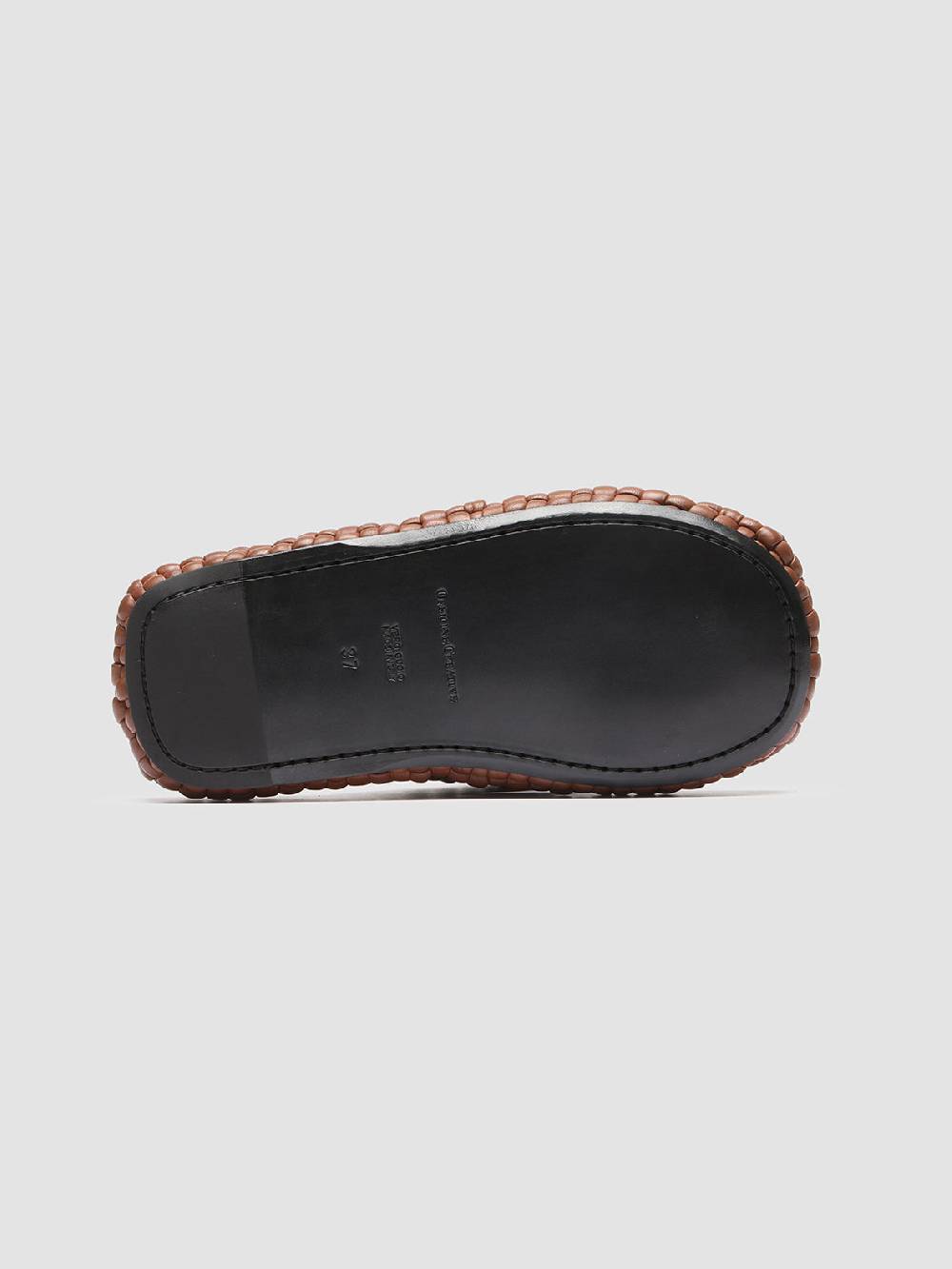 Officine Creative WILLOW 001 Sandali in Pelle Marrone Vendita calda