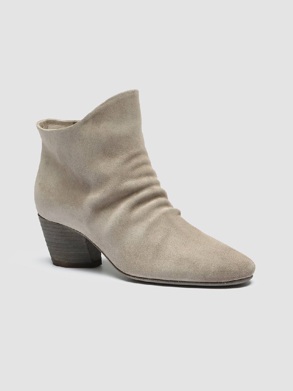 Officine Creative BETH 006 Stivaletti in Pelle Scamosciata Tortora Offerta migliore