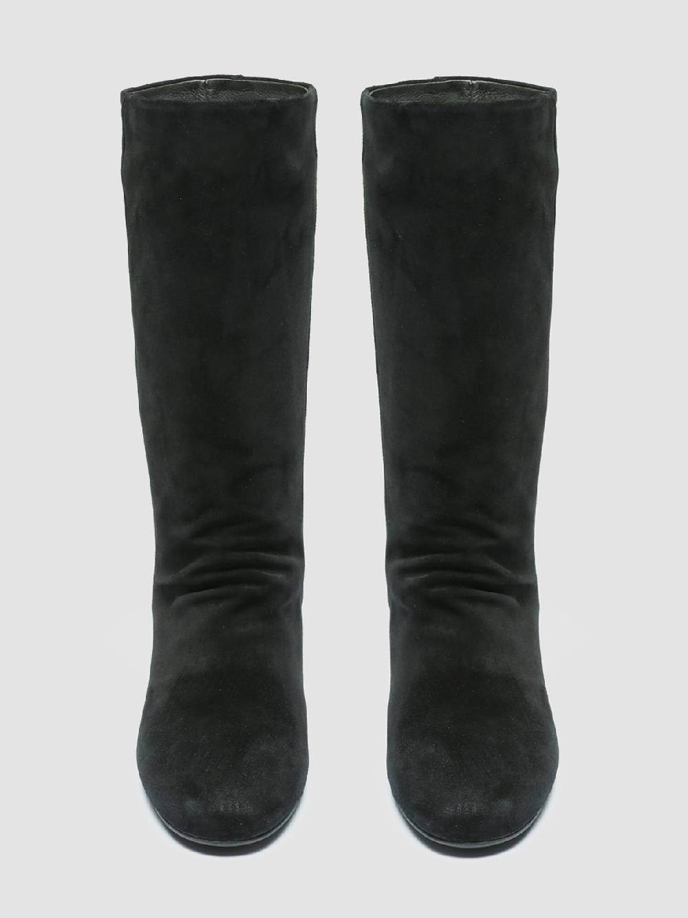 Officine Creative BETH 010 Stivali in Pelle Scamosciata Nera Latest fashion