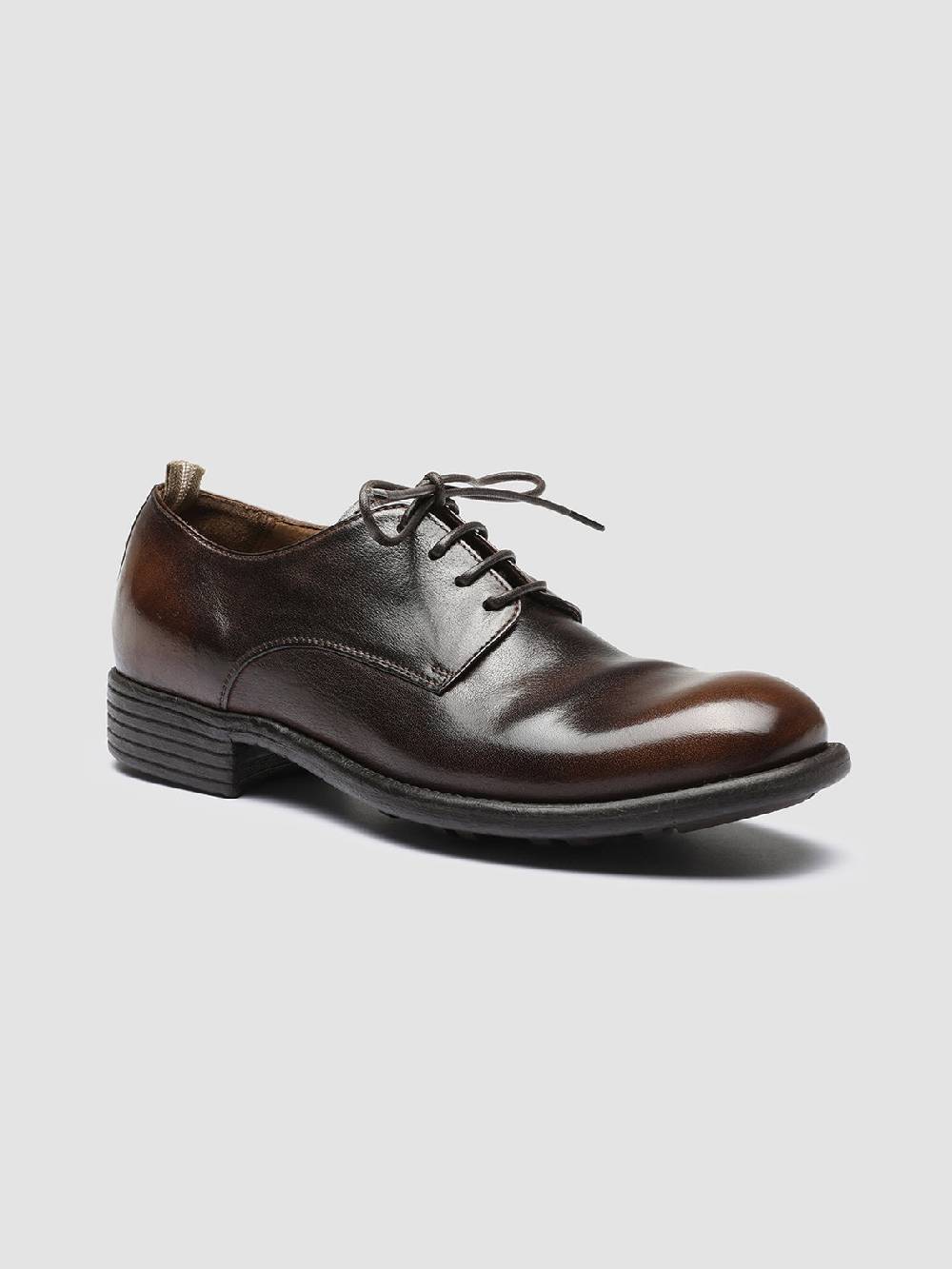 Officine Creative CALIXTE 001 Derby in Pelle Marrone Negozi Online