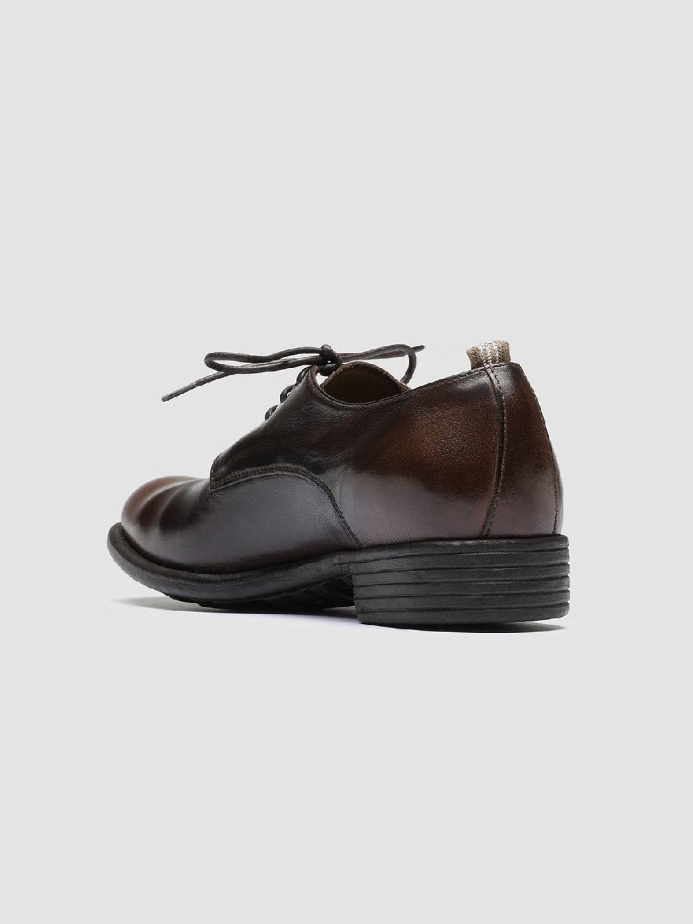 Officine Creative CALIXTE 001 Derby in Pelle Marrone Negozi Online