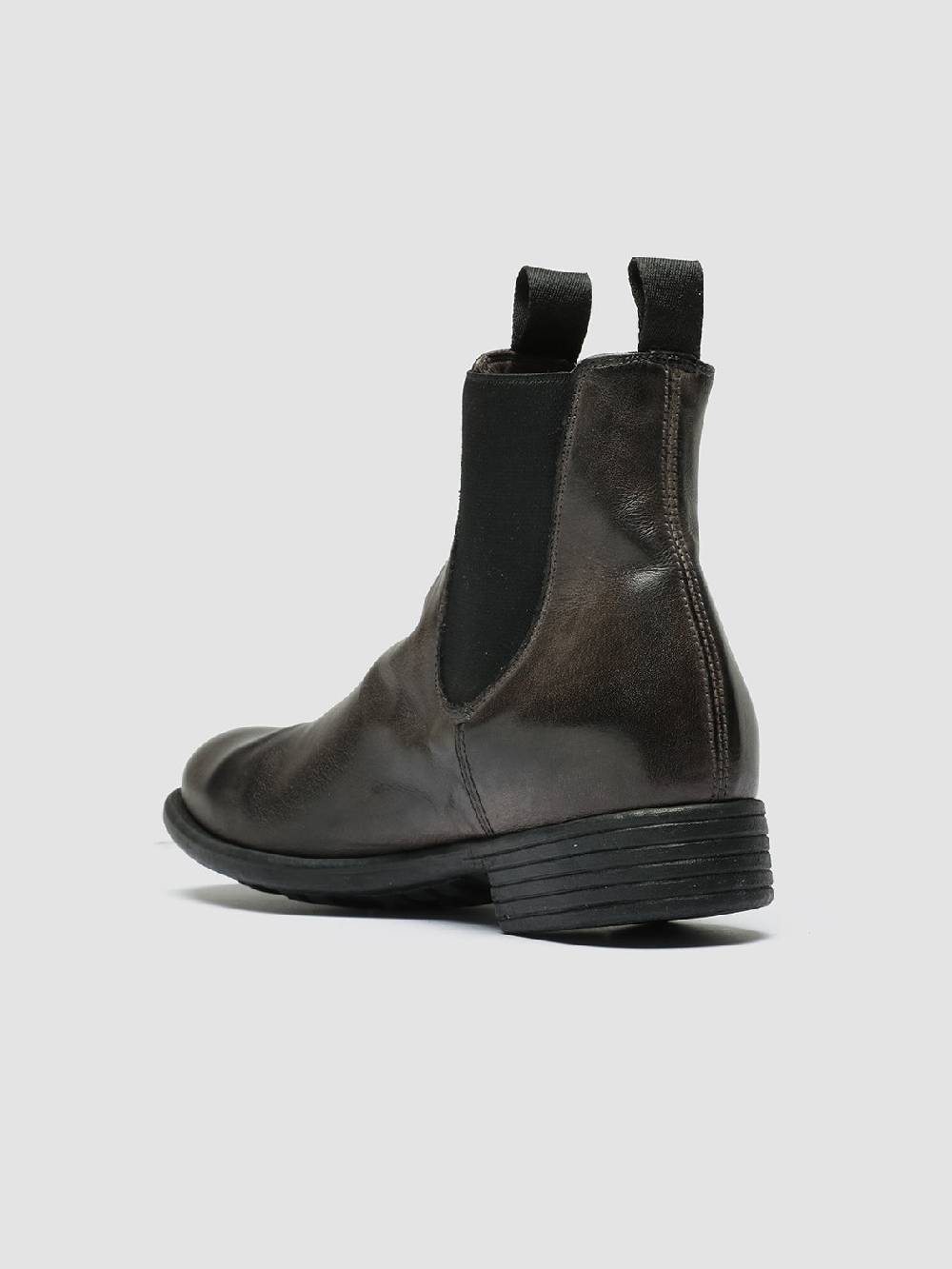 Officine Creative CALIXTE 004 Stivaletti Chelsea in Pelle Grigia Lightning offer