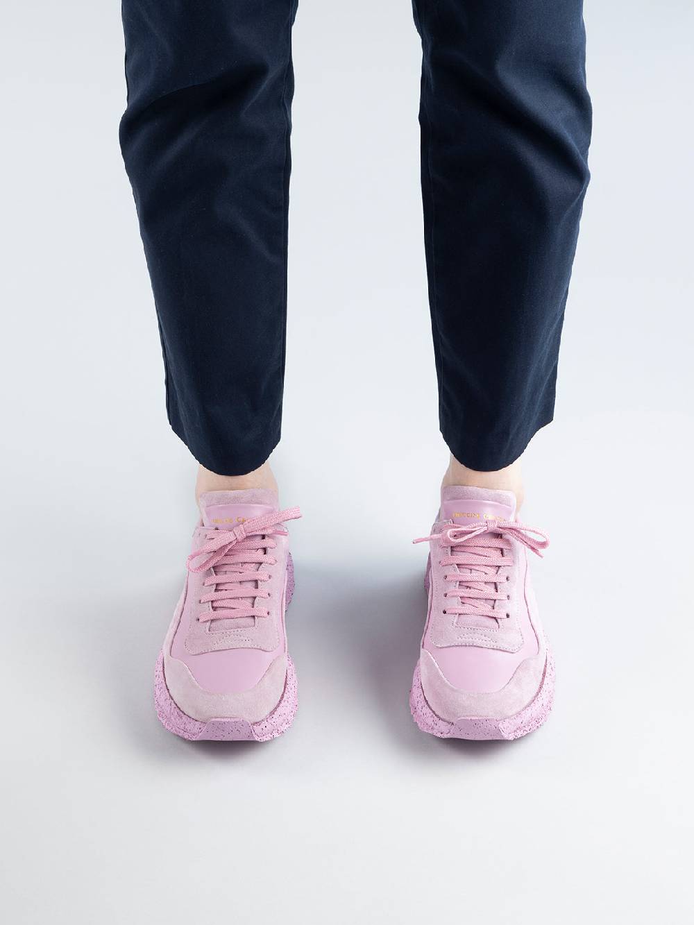 Officine Creative RACE RUBREX 101 Sneakers Basse in Pelle e Camoscio Gialla Comprane uno, ottenene uno gratis