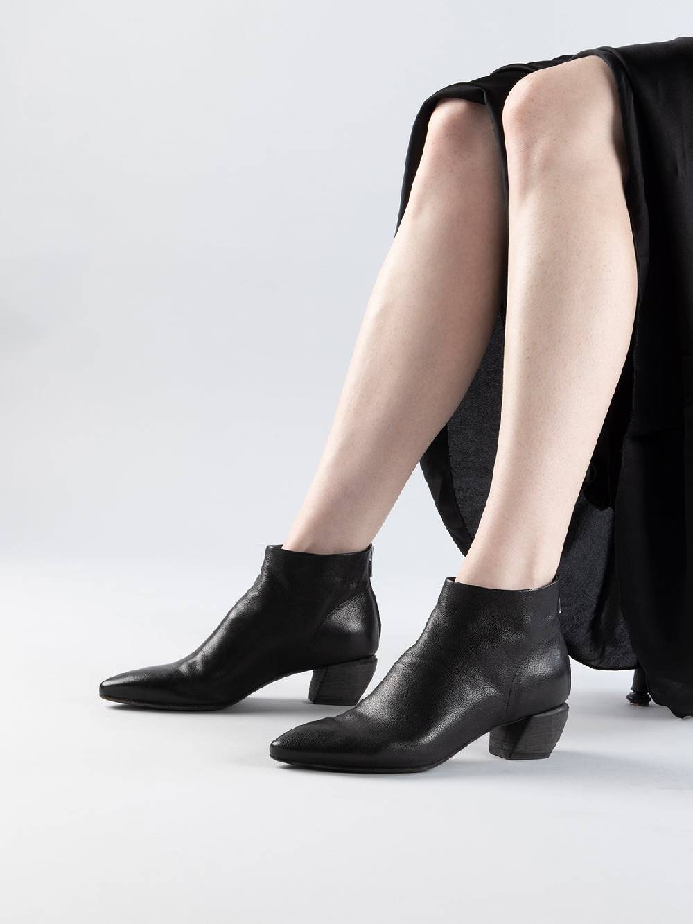 Officine Creative SALLY 001 Stivaletti in Pelle Nera Offerte giornaliere