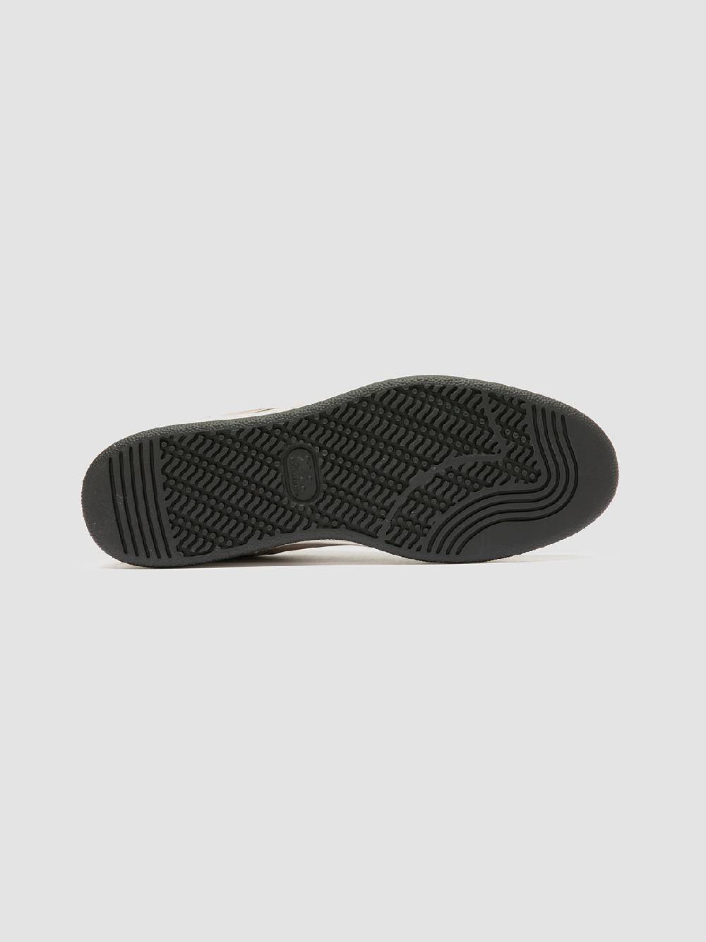 Officine Creative THE ANSWER 102 Sneaker Basse in Nabuk Marrone Presa
