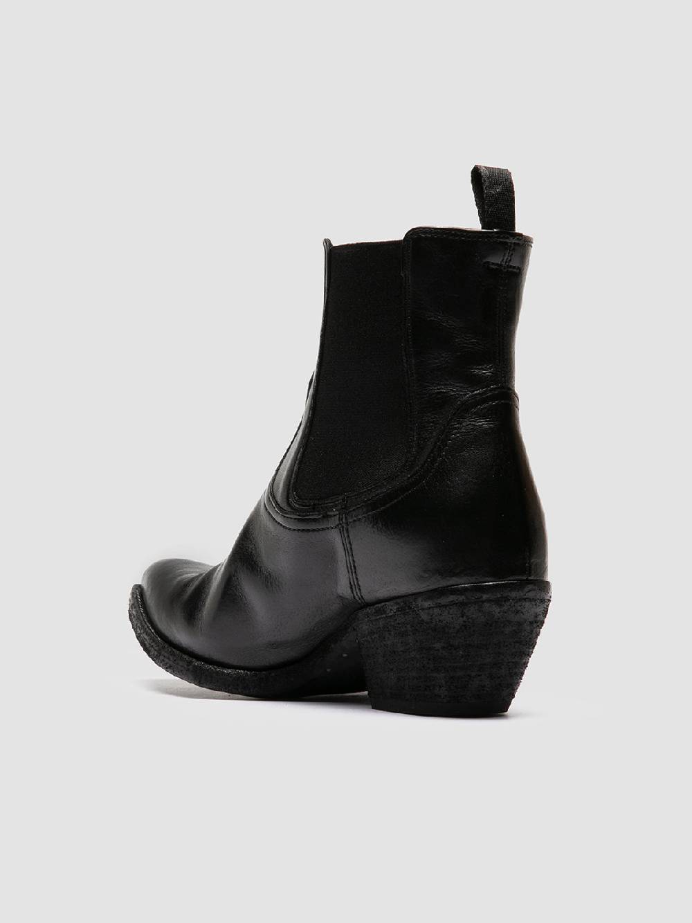 Officine Creative WANDA DD 102 Stivaletti Chelsea in Pelle Nera Online
