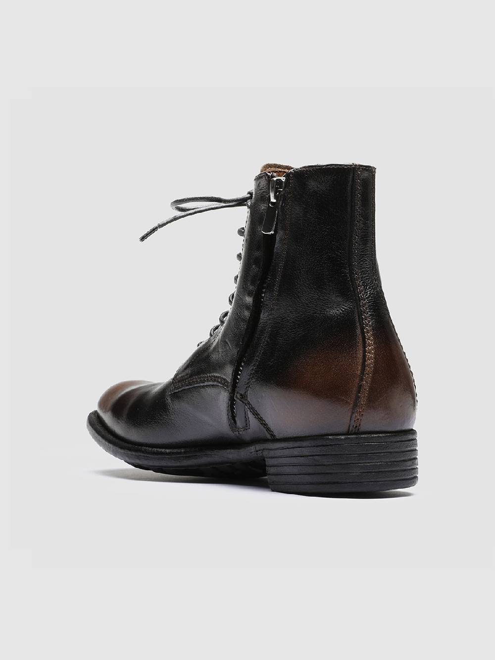 Officine Creative CALIXTE 002 Stivali in Pelle Nera con Zip ACQUISTA ORA