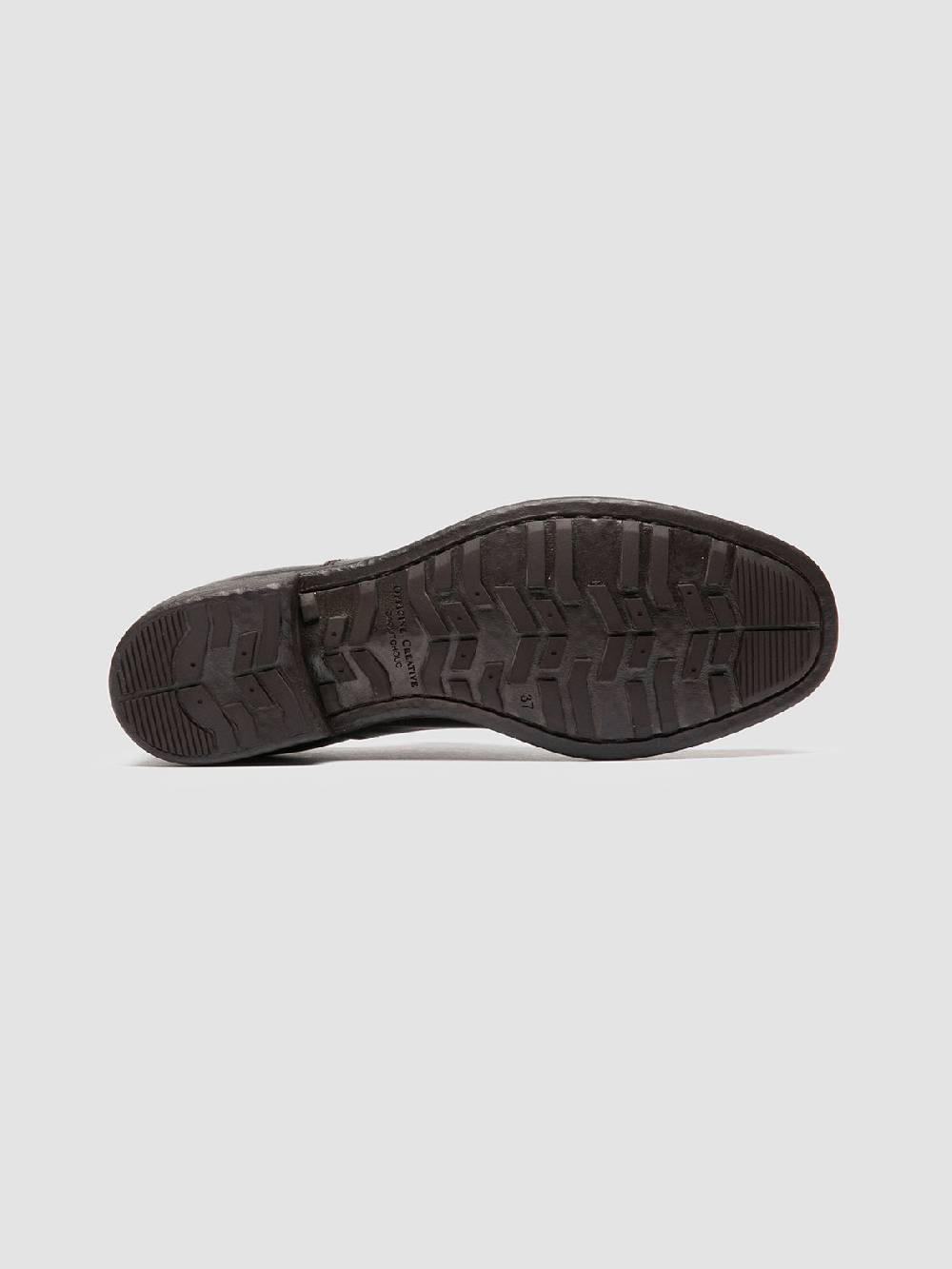 Officine Creative CALIXTE 003 Oxford in Pelle Marrone Promozione temporanea