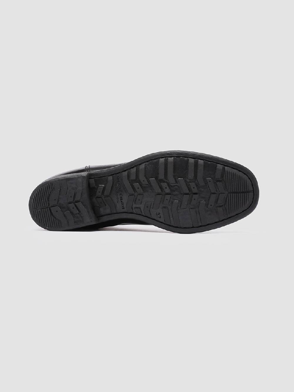 Officine Creative CALIXTE 004 Stivaletti Chelsea in Pelle Nera Fino al 50% di sconto