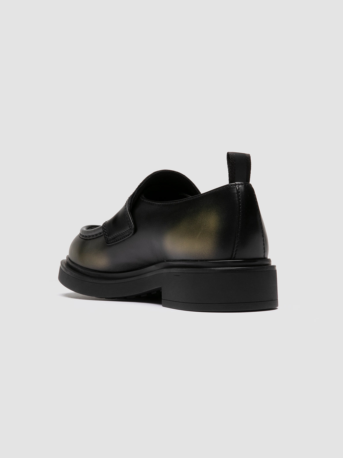 Officine Creative ENGINEER 101 Mocassini Penny in Pelle Metallizzata Sostegno trimestrale