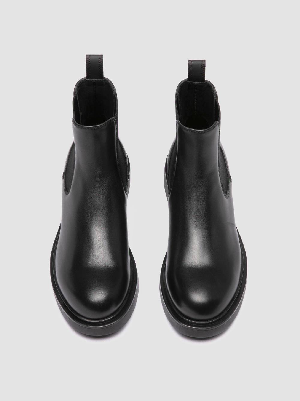 Officine Creative ENGINEER 107 Stivaletti Chelsea in Pelle Nera Discount Store per i nuovi prodotti