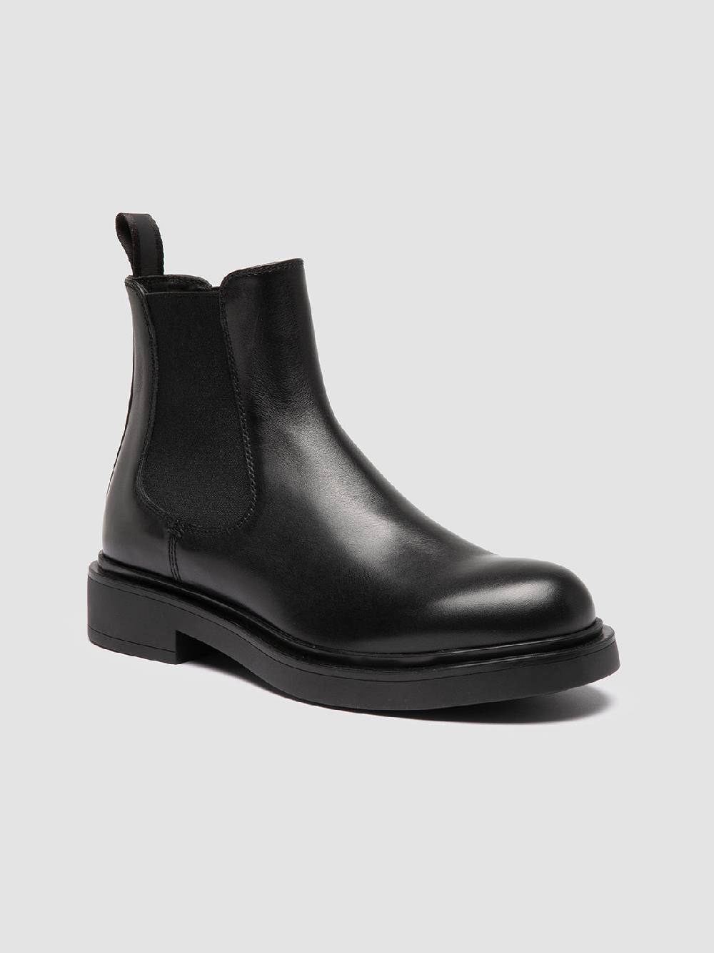 Officine Creative ENGINEER 107 Stivaletti Chelsea in Pelle Nera Discount Store per i nuovi prodotti