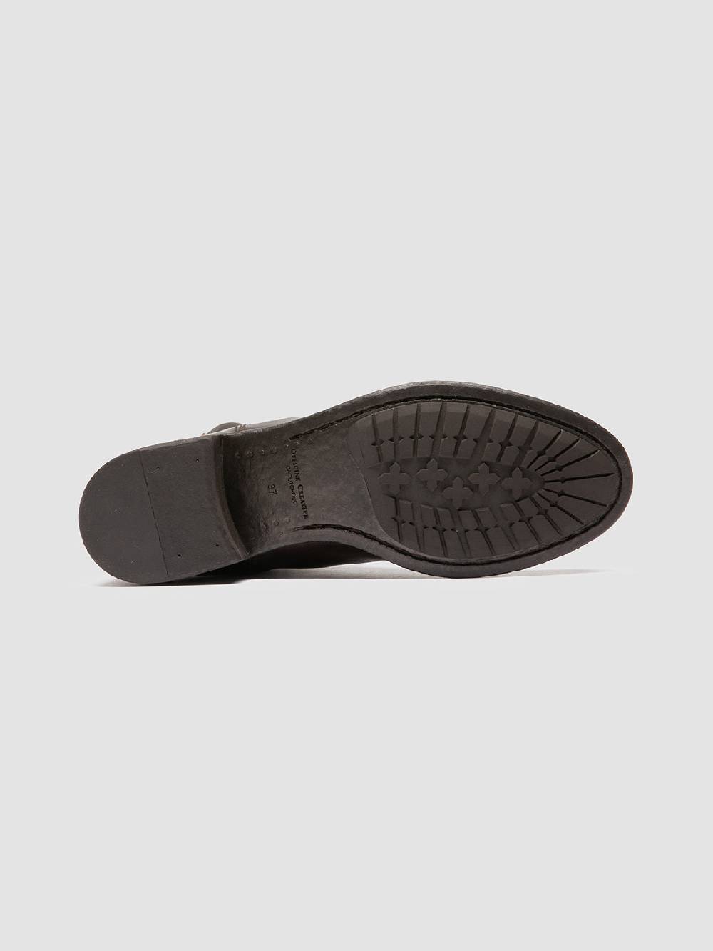 Officine Creative LIS 003 Stivaletti Chelsea in Pelle Marrone Italy