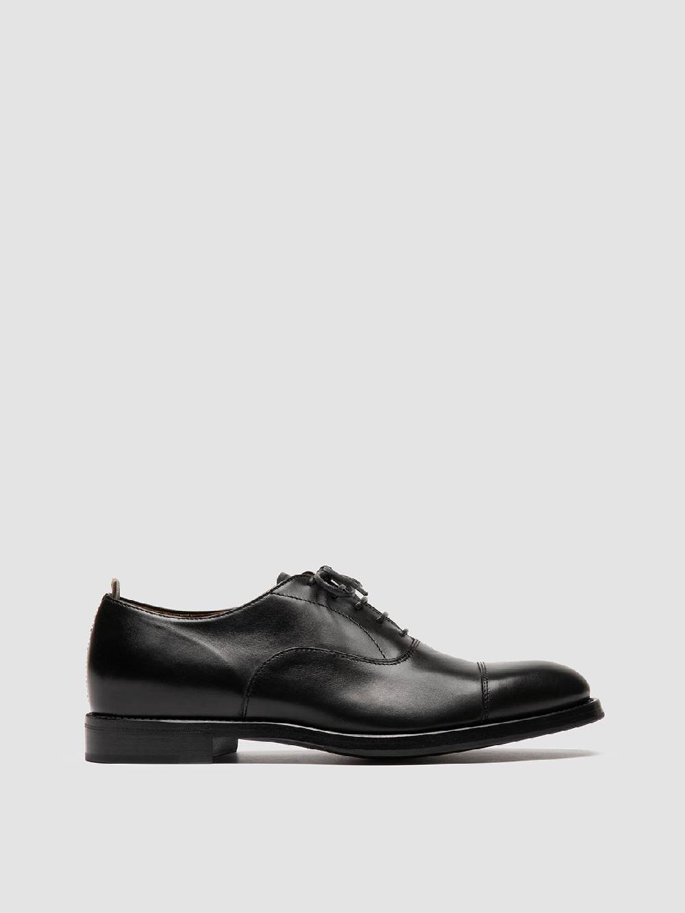 Officine Creative CONSULTANT 003 Oxford in Pelle Nera Consegna Veloce