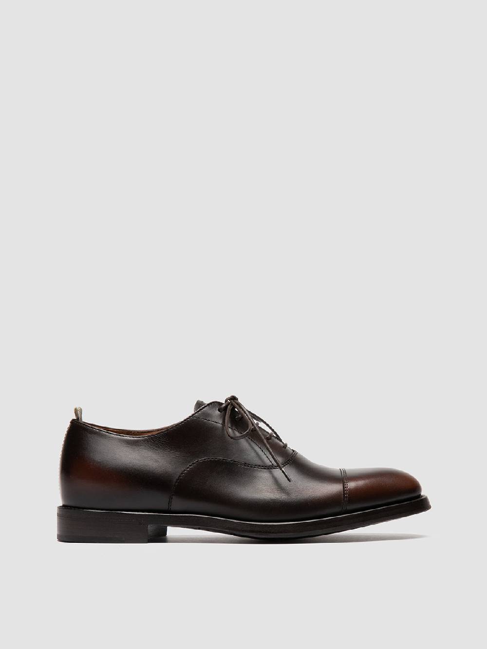 Officine Creative CONSULTANT 003 Oxford in Pelle Marrone Promozione Limitata