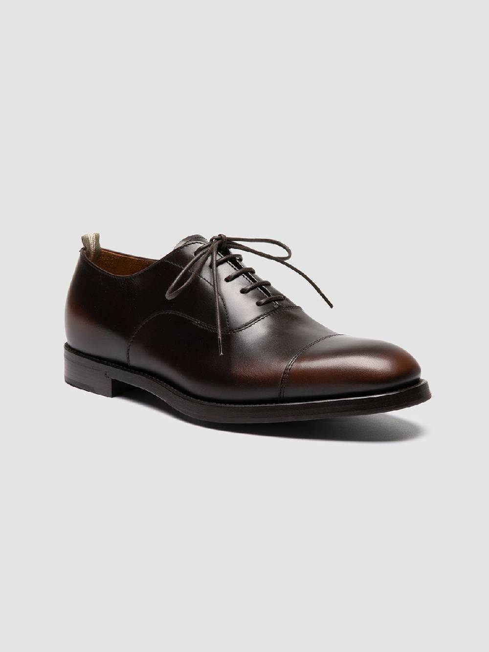 Officine Creative CONSULTANT 003 Oxford in Pelle Marrone Promozione Limitata