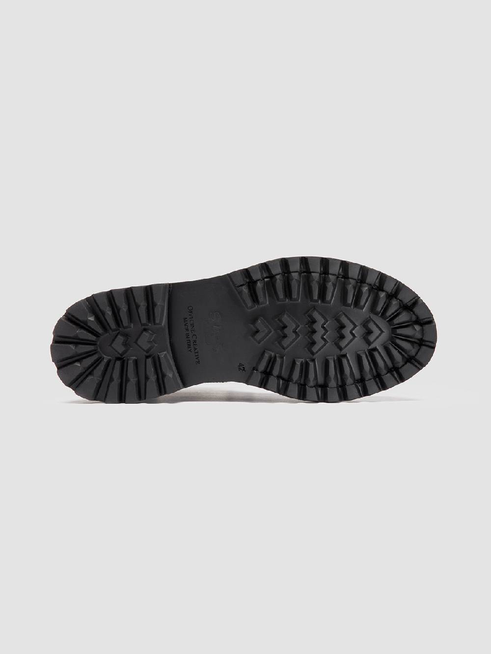 Officine Creative EVENTUAL DD 106 Stivali Stringati in Pelle Nera Convenienza