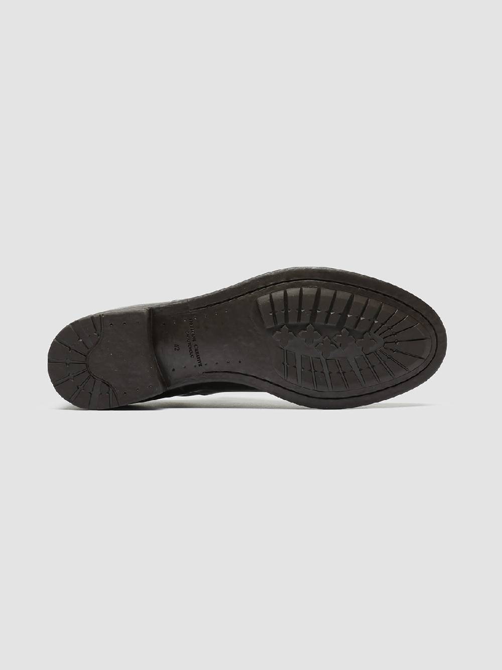 Officine Creative HIVE 004 Scarpe Oxford in Pelle Marrone Presa