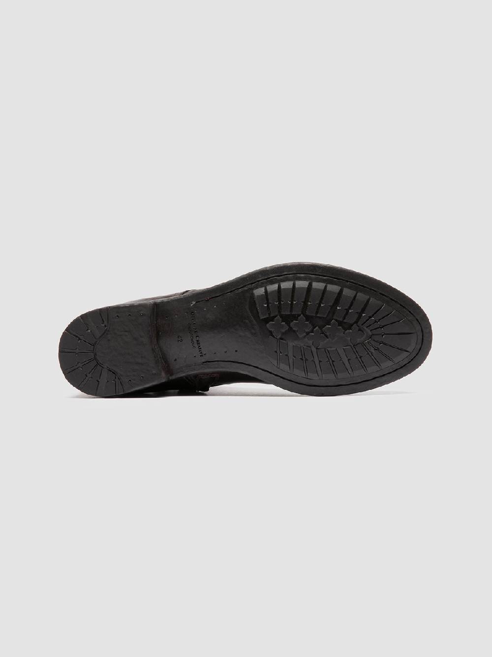 Officine Creative HIVE 005 Stivali con Zip in Pelle Marrone Offerta