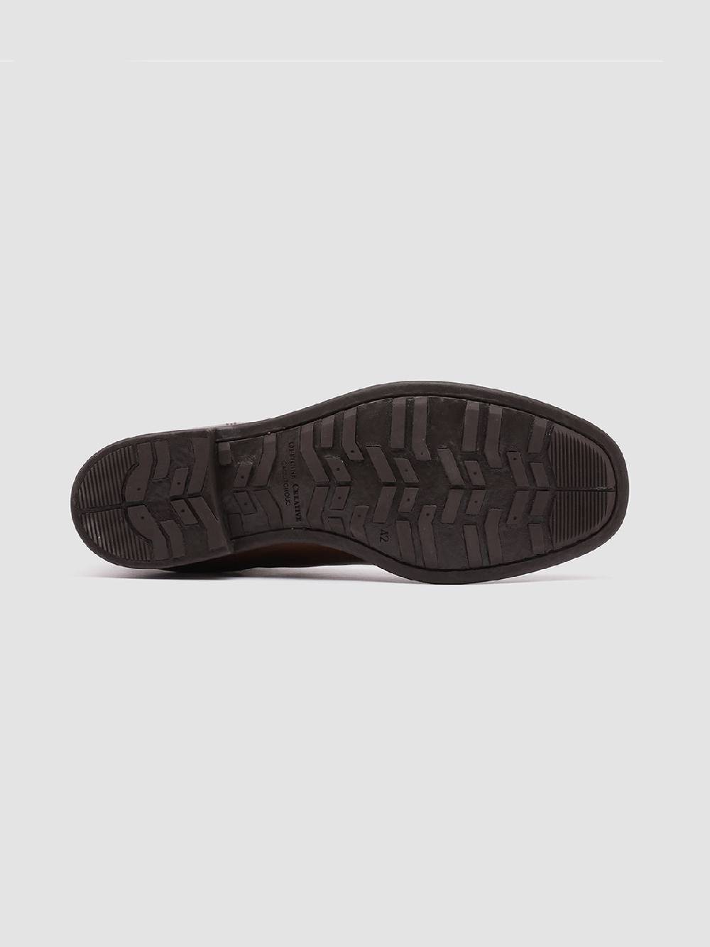 Officine Creative CHRONICLE 002 Stivaletti Chelsea in Pelle Marrone Grande vendita